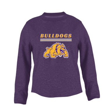 McAllen Bulldogs Mascot #8 Women's Sweatshirt