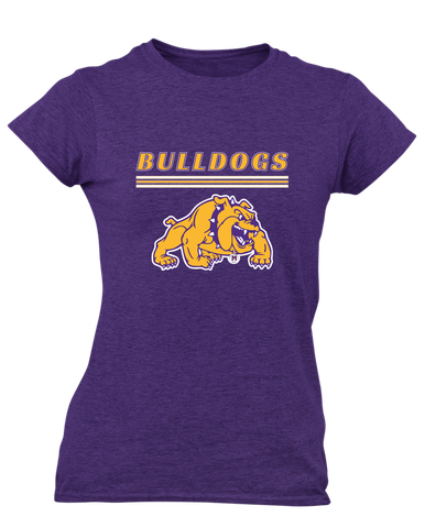 McAllen Bulldogs Mascot #8 Women's Premium SS T-Shirt