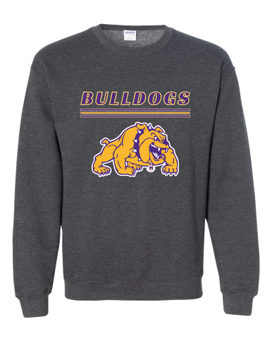 McAllen Bulldogs Mascot #8 Men's Sweatshirt