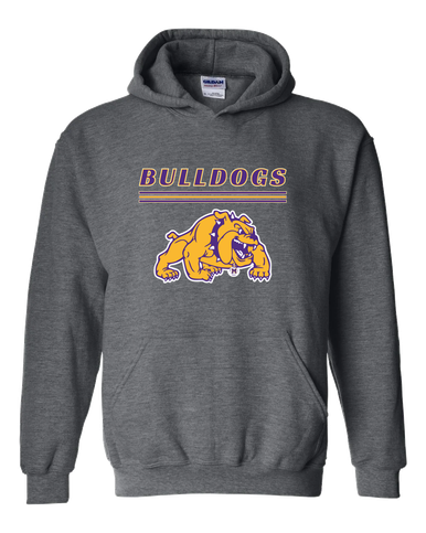 McAllen Bulldogs Mascot #8 Men's Hoodie