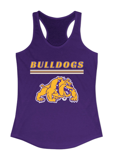 McAllen Bulldogs Mascot #8 Women's Tank Top