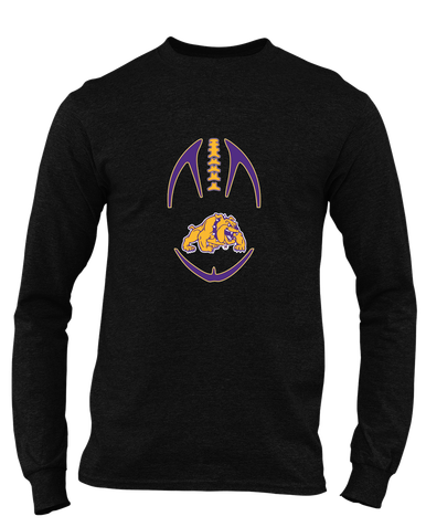 McAllen Bulldogs Football #4 Men's Premium LS T-Shirt