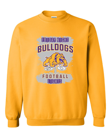 McAllen Bulldogs Football #6 Men's Sweatshirt