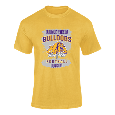 McAllen Bulldogs Football #6 Men's SS T-Shirt