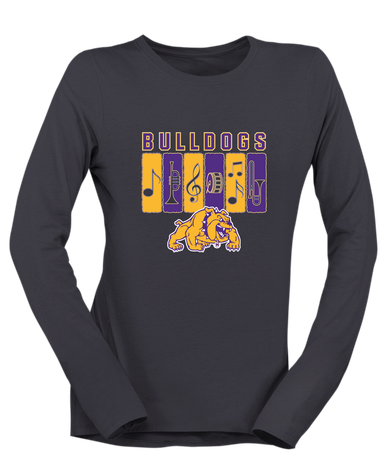 McAllen Bulldogs Band # 2 Women's LS T-Shirt