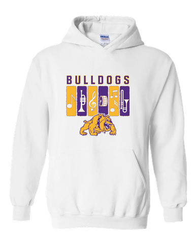 McAllen Bulldogs Band # 2 Men's Hoodie