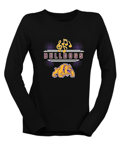 McAllen Bulldogs Band # 3 Women's Premium LS T-Shirt