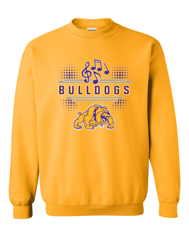 McAllen Bulldogs Band # 3 Men's Sweatshirt