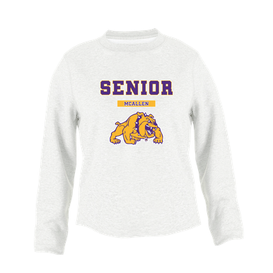 McAllen Bulldogs Senior #2 Women's Sweatshirt