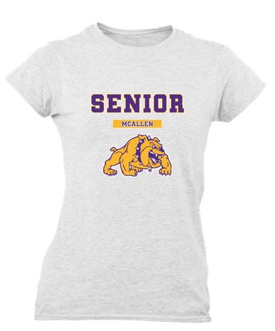 McAllen Bulldogs Senior #2 Women's SS T-Shirt