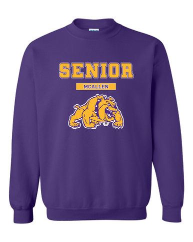 McAllen Bulldogs Senior #2 Men's Sweatshirt