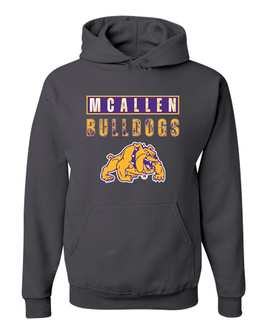 McAllen Bulldogs Mascot #9 Men's Premium Hoodie