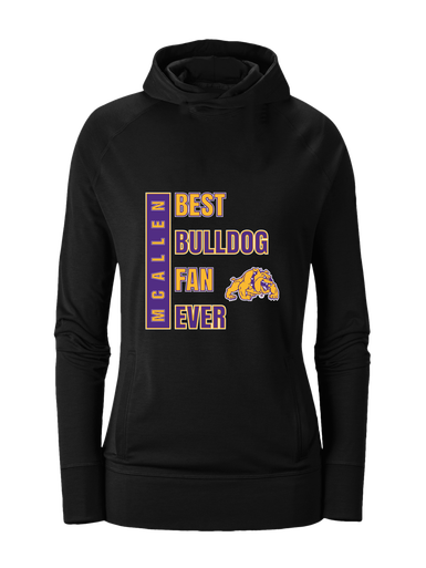 McAllen Bulldogs Best Bulldog Fan Women's Hoodie