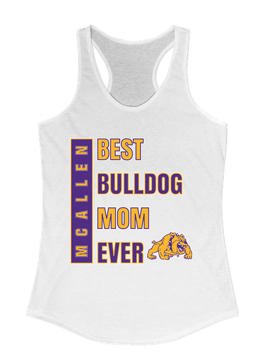 McAllen Bulldogs Best Bulldog Mom Women's Tank Top