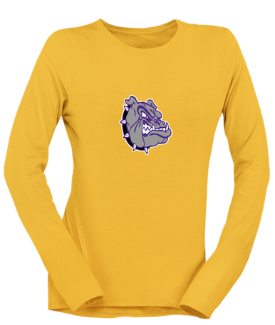 New Haven Bulldogs Mascot #1 Women's LS T-Shirt