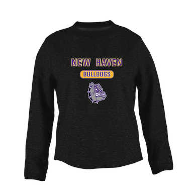New Haven Bulldogs Mascot #3 Women's Sweatshirt