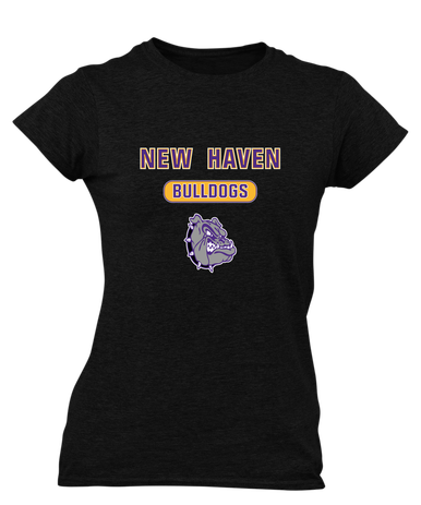 New Haven Bulldogs Mascot #3 Women's Premium SS T-Shirt
