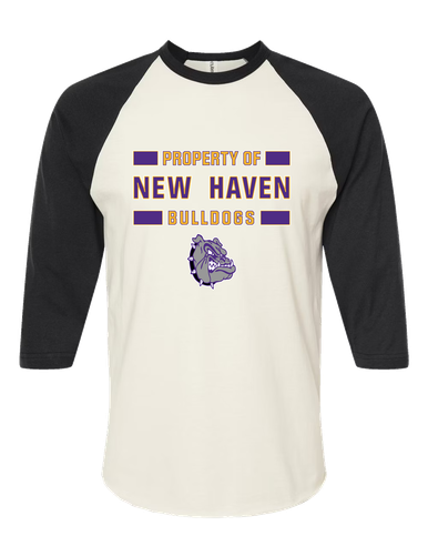 New Haven Bulldogs Property Of Women's Baseball T-Shirt