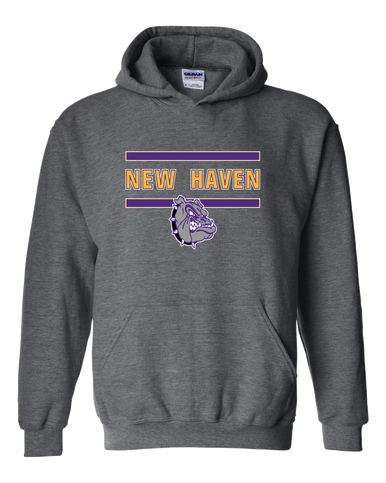New Haven Bulldogs Mascot #4 Men's Hoodie