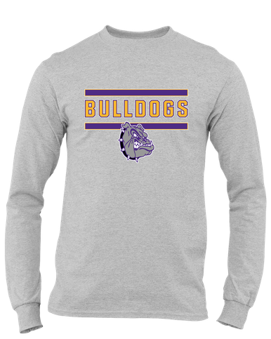 New Haven Bulldogs Mascot #5 Men's LS T-Shirt
