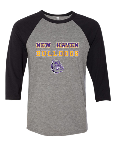 New Haven Bulldogs Spirit Men's Baseball T-Shirt