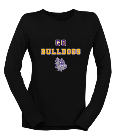 New Haven Bulldogs Go Team Women's Premium LS T-Shirt