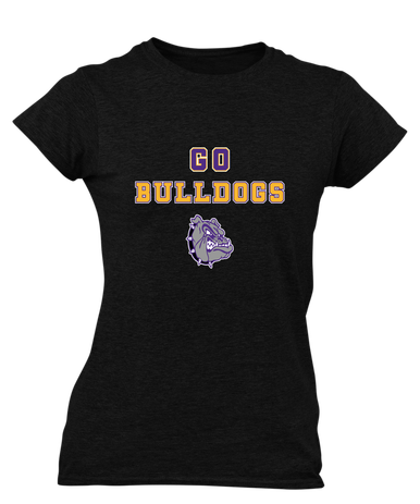 New Haven Bulldogs Go Team Women's Premium SS T-Shirt