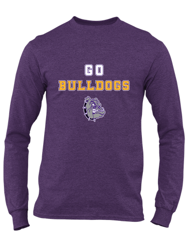 New Haven Bulldogs Go Team Men's LS T-Shirt