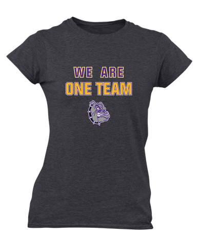 New Haven Bulldogs We Are One Team Women's Premium SS T-Shirt
