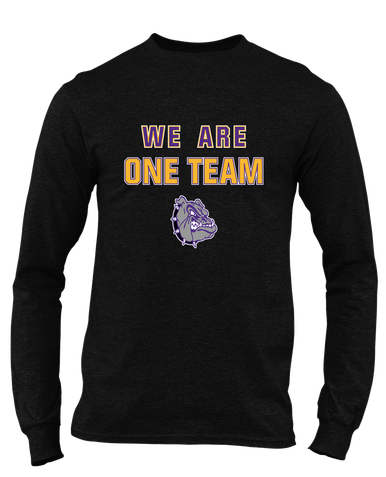 New Haven Bulldogs We Are One Team Men's Premium LS T-Shirt