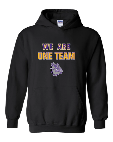 New Haven Bulldogs We Are One Team Men's Hoodie