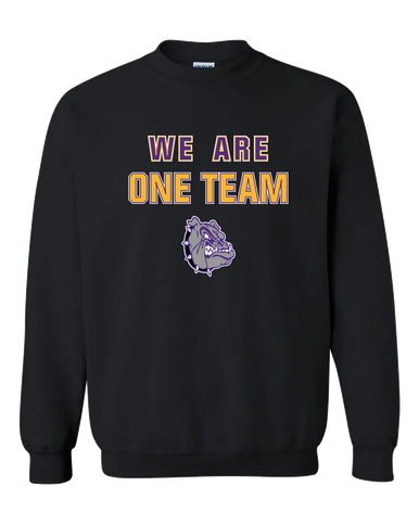New Haven Bulldogs We Are One Team Men's Sweatshirt