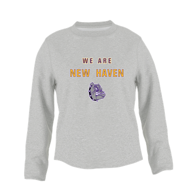 New Haven Bulldogs We Are Women's Sweatshirt