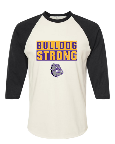 New Haven Bulldogs Strong #1 Women's Baseball T-Shirt