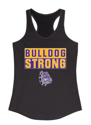 New Haven Bulldogs Strong #1 Women's Tank Top