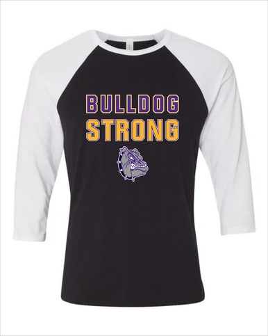 New Haven Bulldogs Strong #2 Men's Baseball T-Shirt