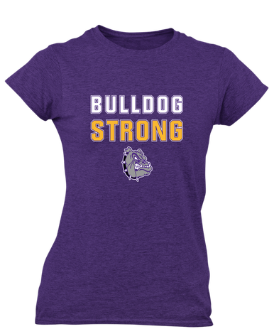 New Haven Bulldogs Strong #2 Women's Premium SS T-Shirt