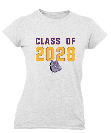 New Haven Bulldogs Class of 2028 Women's Premium SS T-Shirt