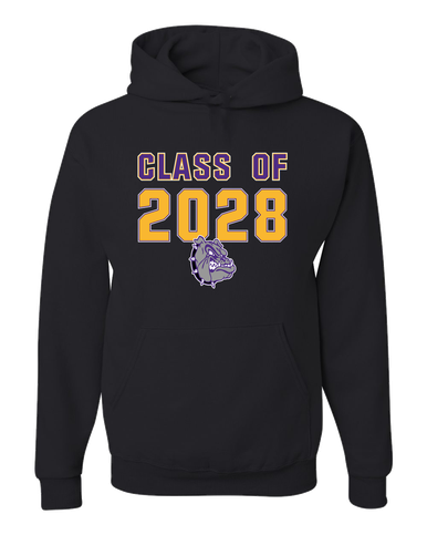 New Haven Bulldogs Class of 2028 Men's Premium Hoodie