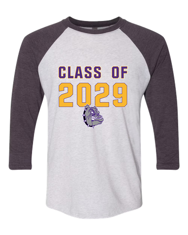 New Haven Bulldogs Class of 2029 Men's Baseball T-Shirt