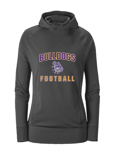 New Haven Bulldogs Football #1 Women's Hoodie