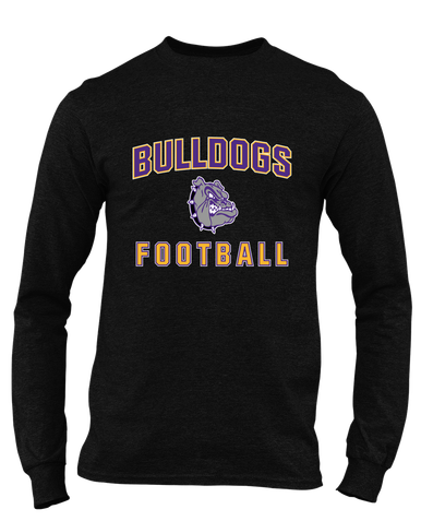 New Haven Bulldogs Football #1 Men's LS T-Shirt