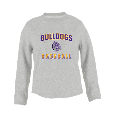 New Haven Bulldogs Baseball #1 Women's Sweatshirt