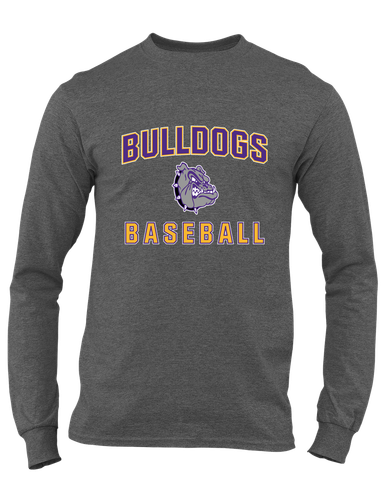New Haven Bulldogs Baseball #1 Men's Premium LS T-Shirt