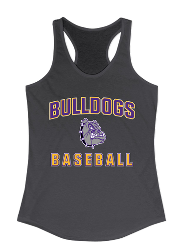 New Haven Bulldogs Baseball #1 Women's Tank Top