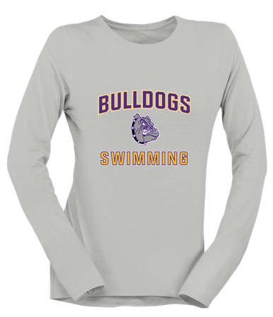 New Haven Bulldogs Swimming Women's Premium LS T-Shirt