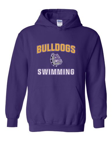 New Haven Bulldogs Swimming Men's Hoodie