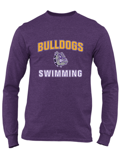 New Haven Bulldogs Swimming Men's LS T-Shirt