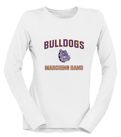 New Haven Bulldogs Marching Band Women's Premium LS T-Shirt