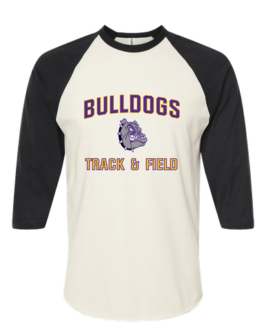 New Haven Bulldogs Track & Field Men's Baseball T-Shirt